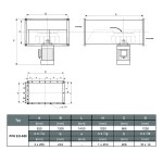 Wentylator kanałowy przeciwwybuchowy PFK EX-500/4 3G/3D - 13000m3/h - FI 500mm