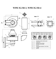 TYWENT Wentylator dachowy przeciwwybuchowy WPD 3G/3D-3 - 3900m3/h - FI 200mm